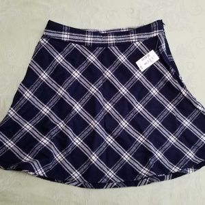 NWT Prince & Fox Plaid Skirt